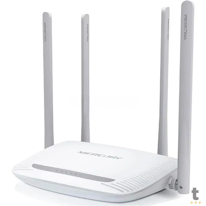 Roteador Sem Fio Mercusys Mw325r Wireless 300mbps - 4 Antenas De 5dbi De Alto Alcance Truedata